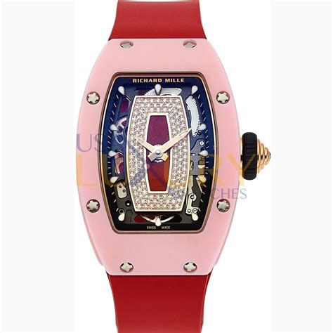 richard mille pink strap